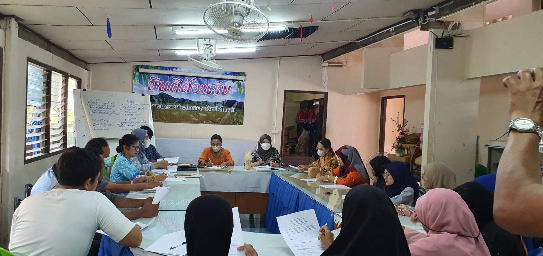 #เกษตรมายอจัดประชุมคณะทำงานขับเคลื่อนงานด้านเกษตรระดับอำเภอ(Single Command District :SCD) ครั้งที่ 2/2566